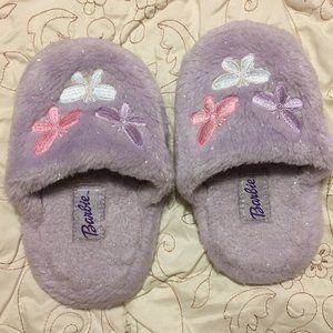 Barbie girls soft slippers